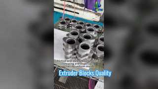 Bộ phận máy đùn khối nhào