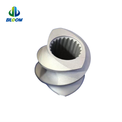 chất lượng  Chinese supplier ZSK Double Twin Extruder Parts Screw Segments For Lithium Battery Slurry nhà máy