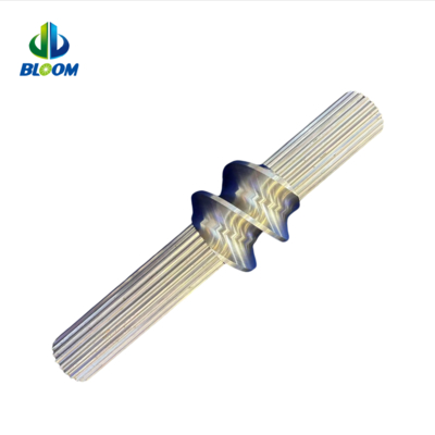 chất lượng  Plastic Extruder Parts High Torque Screw Shaft For PEEK PVDF Production nhà máy