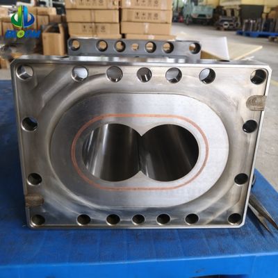 Chất lượng  Nickel Alloy Twin Screw Extruder Barrel for PEEK Plastic Extrusion nhà máy