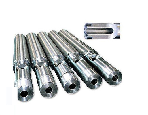 38CrMoAlA Thùng trục vít hình nón đôi và đơn cho máy tái chế