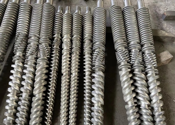 Bộ phận vít bằng thép Nitride 38CrMoAla HV800 - 900 Sâu 0,4 - 0,7mm