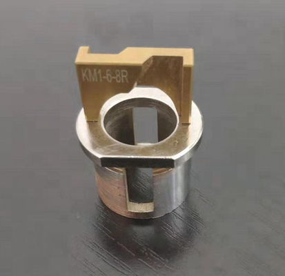 Lưỡi cắt KM1-6-6.5r Một bên Máy cắt đầu khí nén Vật liệu HSS