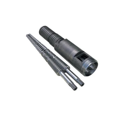 51/105 55/110 92/188 Thùng trục vít đôi hình nón lưỡng kim cho máy đùn Spc / Lvt