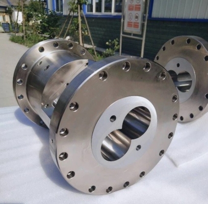 80/156 Bộ phận máy đùn trục vít đôi và trục vít hình nón lưỡng kim đôi 80/156