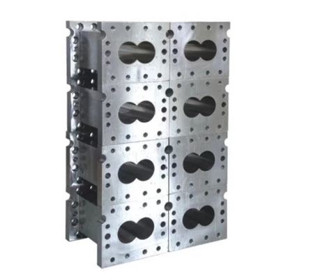 Bộ phận máy đùn trục vít đôi Thùng kim loại Thùng gỗ nhựa composite