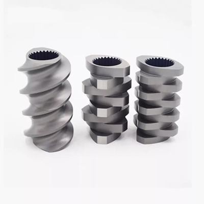 Phần tử vít tùy chỉnh PM-HIP thép Nitride cho máy đùn trục vít đôi