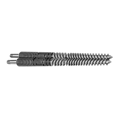 PE HDPE PVC nhựa hình nón thùng vít đôi cho ngành nông nghiệp hộ gia đình