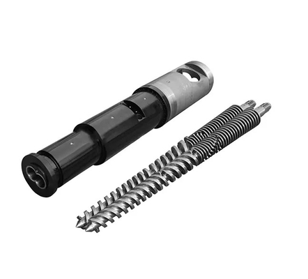 Thùng trục vít đôi hình nón cho máy đùn đường ống PVC 80/156 65/132 55/110 50/105