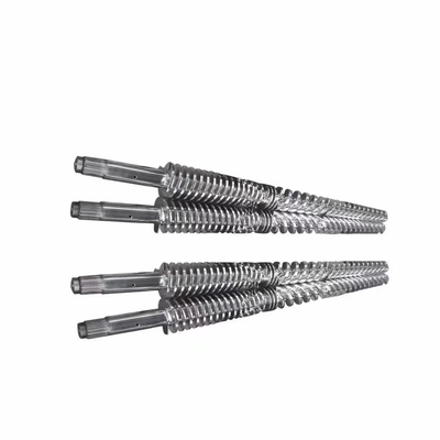 38CrMoAlA Nitrided 51/105 65/132 80/156 Thùng trục vít đôi cho máy đùn nhựa