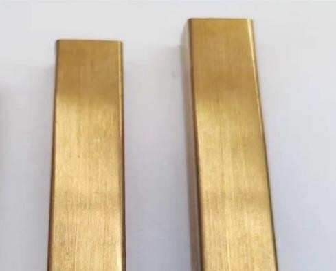 Golden Hairline 201 304 Ống vuông hình chữ nhật ASTM A554