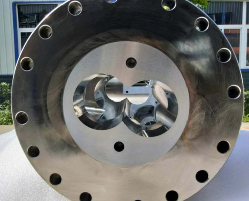 Thùng máy đùn trục vít đôi cho Buhler 90 được sử dụng trong các ứng dụng chế biến thực phẩm khác nhau