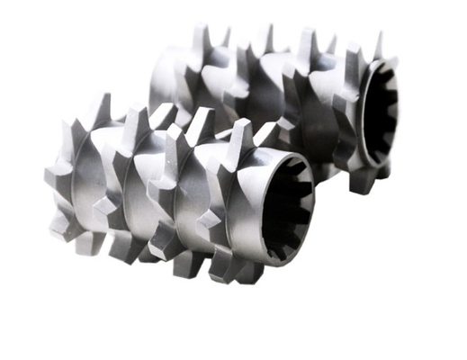 Twin Screw Extruder Shaft Barrel Twin Screw Extruder Elements Kháng ăn mòn