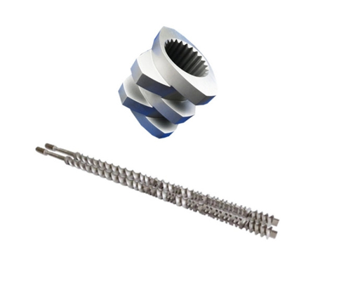 38crmoaia vật liệu nitrided và bimetallic song song hai vít thùng cho tấm PVC và tấm