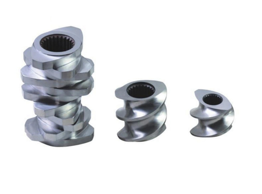 38crmoaia vật liệu nitrided và bimetallic song song hai vít thùng cho tấm PVC và tấm