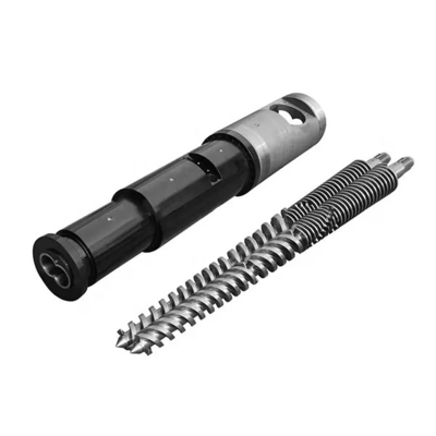 65/132 Thùng vít đôi hình nón cho hồ sơ ống PVC Ống WPC Spc