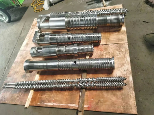 Thùng trục vít máy đùn nhựa 38CrMoAlA Sacm645 cho máy thổi màng