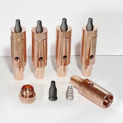 Điện cực dưới và kết hợp máy cầm điện cực dưới KCF Hướng dẫn PIn cho các hạt hàn