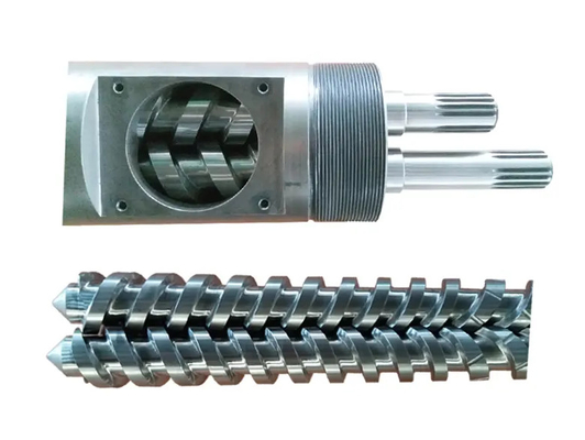 Máy đùn nhựa Thùng trục vít Nitrided / Thùng trục vít đôi Nitrided