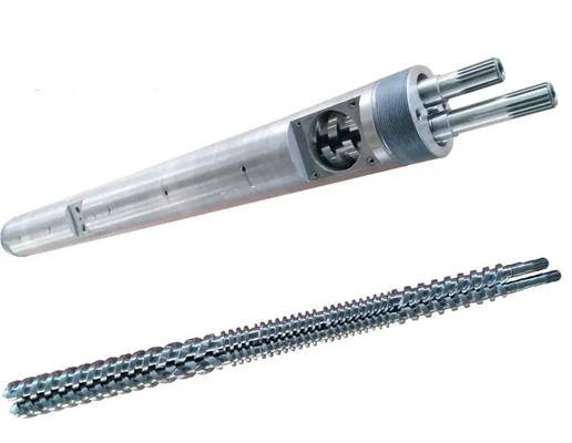 Họsohn Máy đùn trục vít và thùng cho ống nhựa PVC / Wpc / hồ sơ