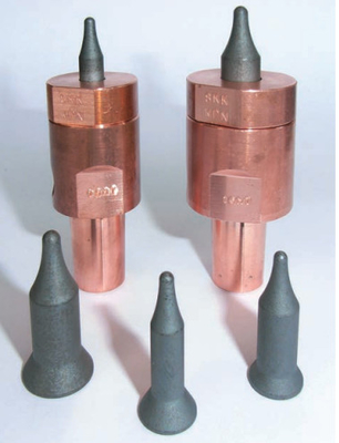 Điện cực dưới và kết hợp máy cầm điện cực dưới KCF Hướng dẫn PIn cho các hạt hàn