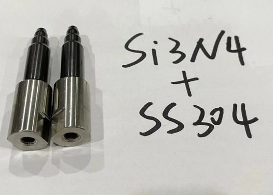 Silicon Nitride Ceramic Location Dowel Pin cho hàn với cơ sở SS304
