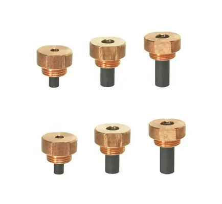 KCF Sleeve Bolt For Stud Welding Electrodes Custom Size / Design CuCrZr Đối với tấm thép carbon