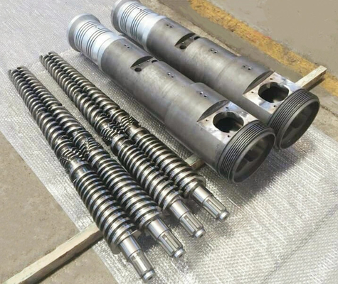 SPC sàn máy ép phụ tùng Nitrided hoặc Bimetallic thùng và vít