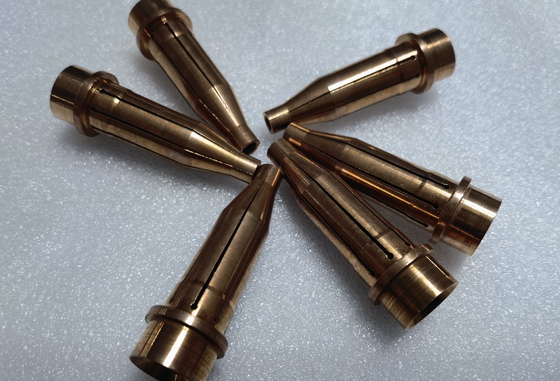 Collet hàn Stud tùy chỉnh Vật liệu BeCu cho Chuck hàn tự động