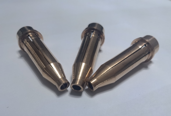 Collet hàn Stud tùy chỉnh Vật liệu BeCu cho Chuck hàn tự động