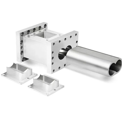PTFE ETFE FEP PFA PVDF Phân bộ máy ép nhựa Kháng mòn Bộ đầy đủ Bimetallic Screw Segments Barrel And Liner