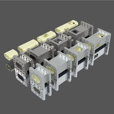 Vít thùng và lớp lót cho nhựa Extruder của Masterbatch pin