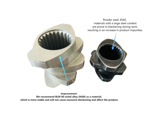Các phần tử vít chống mòn Extruder cho ngành công nghiệp Masterbatch