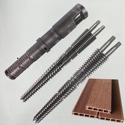 Các bộ phận của máy ép vít hình nón cho làm mềm và trộn đồng nhất