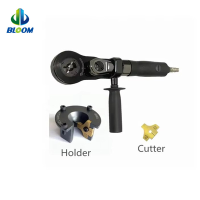 Một hoặc hai mặt máy giặt bằng tay khí nén để nghiền nén nắp điện cực