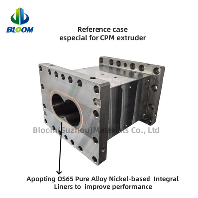 Anti Wear And Corrosion Screw Barrel And Liner Plastic Twin Screw Extruder Elements Để Cải thiện Sản xuất tái chế nhựa