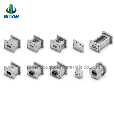 Đĩa vít máy ép nhựa đôi tùy chỉnh cho sản xuất PEEK nhựa kỹ thuật