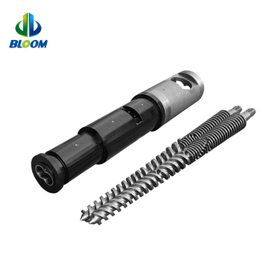 Hiệu suất cao ốc đôi vít và thùng cho sản xuất PVC