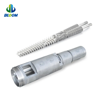 Tùy chỉnh hiệu quả cao hình nón đôi vít và thùng cho PVC WPC