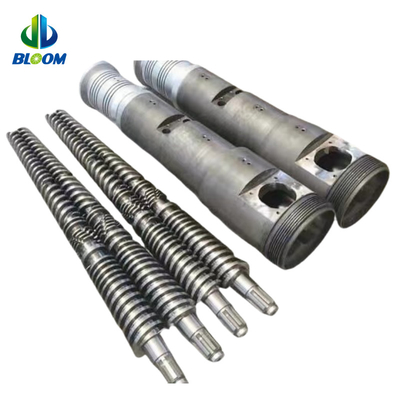 Tùy chỉnh hiệu quả cao hình nón đôi vít và thùng cho PVC WPC