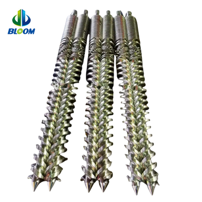 Đèn và thùng vít hình hình hình nón có hiệu suất cao cho sản xuất đường ống tấm PVC