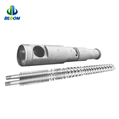 OEM hiệu quả cao conic Twin vít và thùng cho WPC TPE / TPU sản xuất