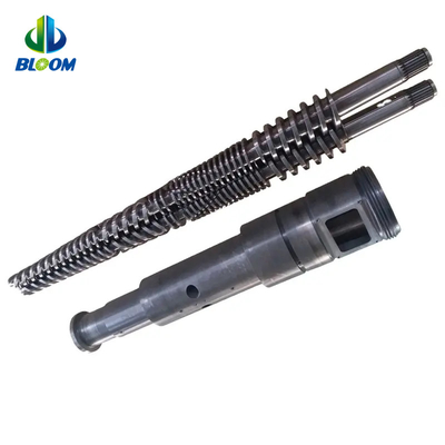 Ống vít và thùng hai conic chống mòn cho PVC WPC TPE / TPU