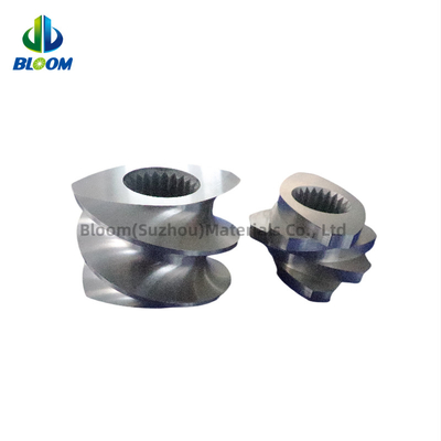 Các phần tử vít đôi tùy chỉnh cho sản xuất cao su fluoroplastic trong sửa chữa nhựa