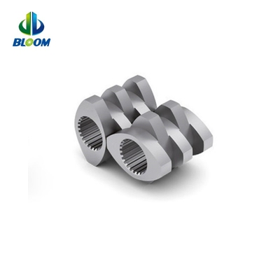 Đồng chiều Co xoay hai vít nhựa Extruder Vít hợp kim niken cho sản xuất PEEK