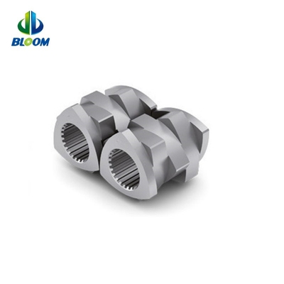 Các bộ phận sửa chữa extruder Các phân đoạn vít để sản xuất cao su fluoroplastic