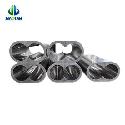 Tương tự Co xoay hai vít nhựa Extruder Cobalt Nickel hợp kim thùng Liner cho PEEK