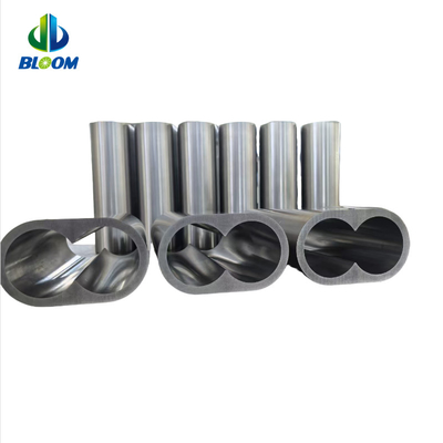 Bộ phận máy ép nhựa vít đôi Cobalt Nickel Alloy Barrel Liner cho sản xuất bùn pin lithium