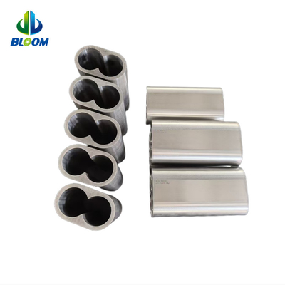 Bộ phận máy ép nhựa vít đôi Cobalt Nickel Alloy Barrel Liner cho sản xuất bùn pin lithium