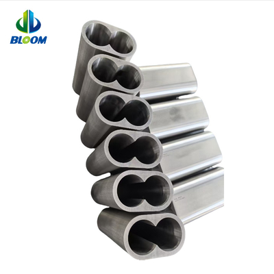 Bộ phận máy ép nhựa vít đôi Cobalt Nickel Alloy Barrel Liner cho sản xuất bùn pin lithium